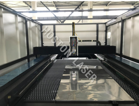 Tube Pipe Sheet Metal 1000W Laser Iron Enclosed Cover Cnc Fiberr