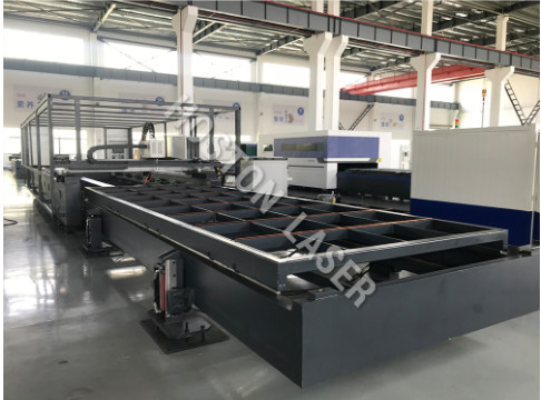 Tube Pipe Sheet Metal 1000W Laser Iron Enclosed Cover Cnc Fiberr