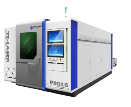 High Power 6kw 3000 Mm Full Enclosed Fiber Laser Cutting Machine