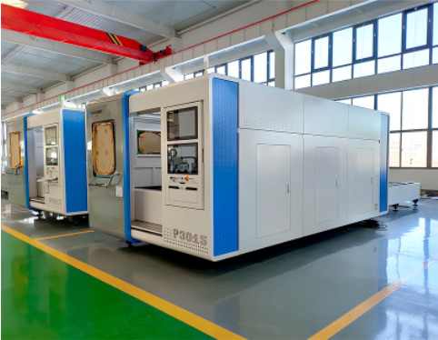 High Power 6kw 3000 Mm Full Enclosed Fiber Laser Cutting Machine