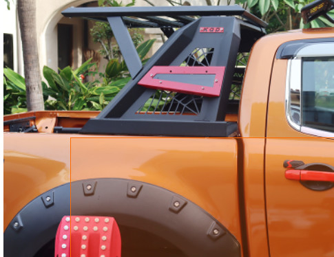 Pick Up Truck 4X4 Accessories Sports Roll Bar With Roof Rack Ford