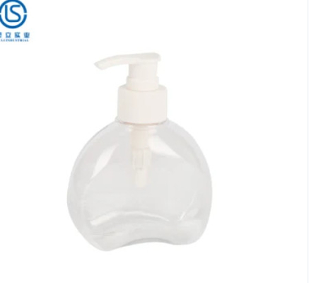 230ml Round Plastic Lotion Empty Hand Bottle With Soap Dispenser