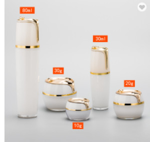 Empty Luxury Acrylic Cosmetics Lotion Bottle With Pump Sprayer 30ml