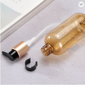 100ml Quality Transparent Lotion Pump Bottles Cosmetic Shower Cosmetic