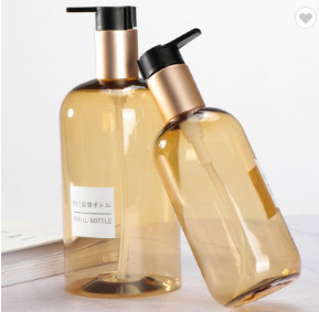 100ml Quality Transparent Lotion Pump Bottles Cosmetic Shower Cosmetic