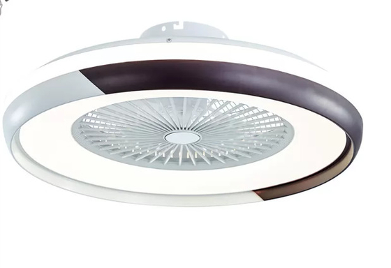 Low Noise 4000K Bedroom Ceiling Fan Light Ceiling Mounted Box Fan