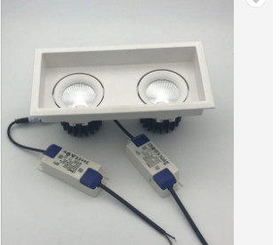 Aluminum Brightness Recessed Down Light 40W 60W White Downlight