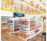 Advertising Display Shelves Supermarket Shopping Shelf Rack